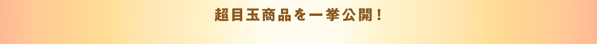 超目玉商品を一挙公開 欲しい商品はお気に入り追加を忘れずに!
