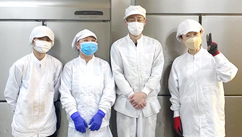 美食点心ぎょうざ館の製造スタッフ