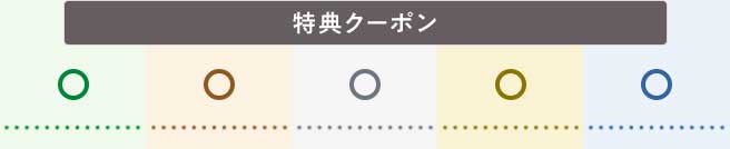 特典クーポンは全ランク対象